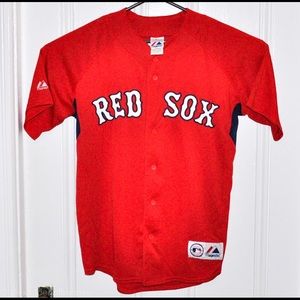Official Red Sox Beckett Jersey Red Josh Boston